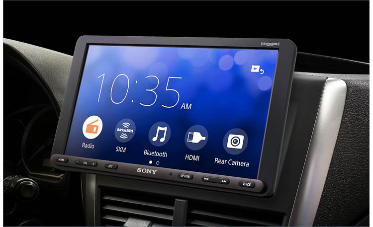 sony car stereo with buit-in amp