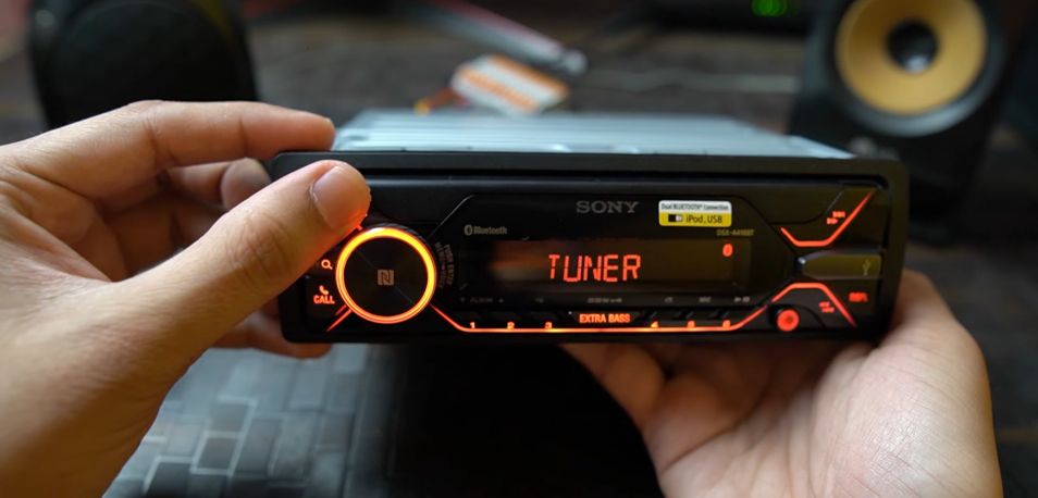 What is the source of the buzzing sound that comes from car stereos