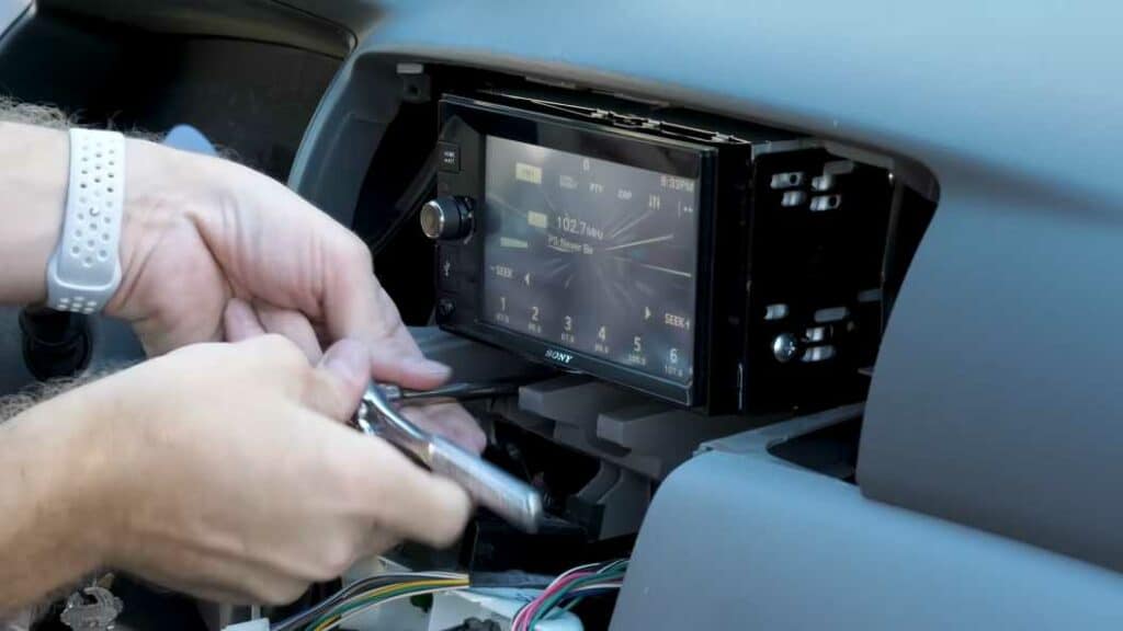 Incorrect installation of car stereo might cause the problem